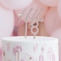 Preview: Cake Topper - Hello 18